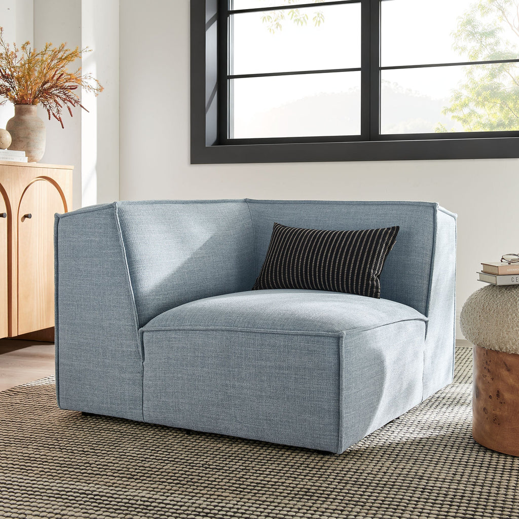 Restore Performance Fabric Upholstered Modular Corner Chair
