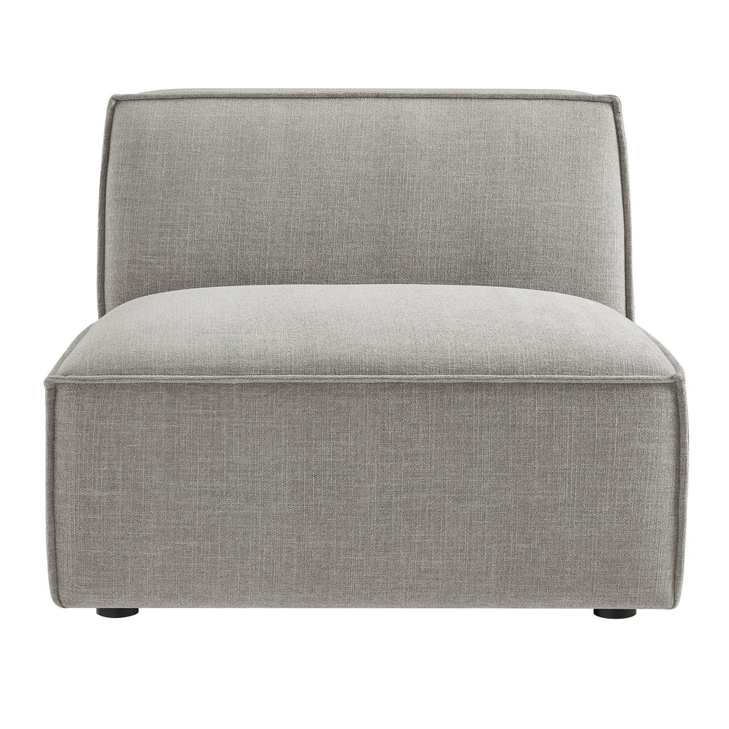 Restore Performance Fabric Upholstered Armless Modular Chair