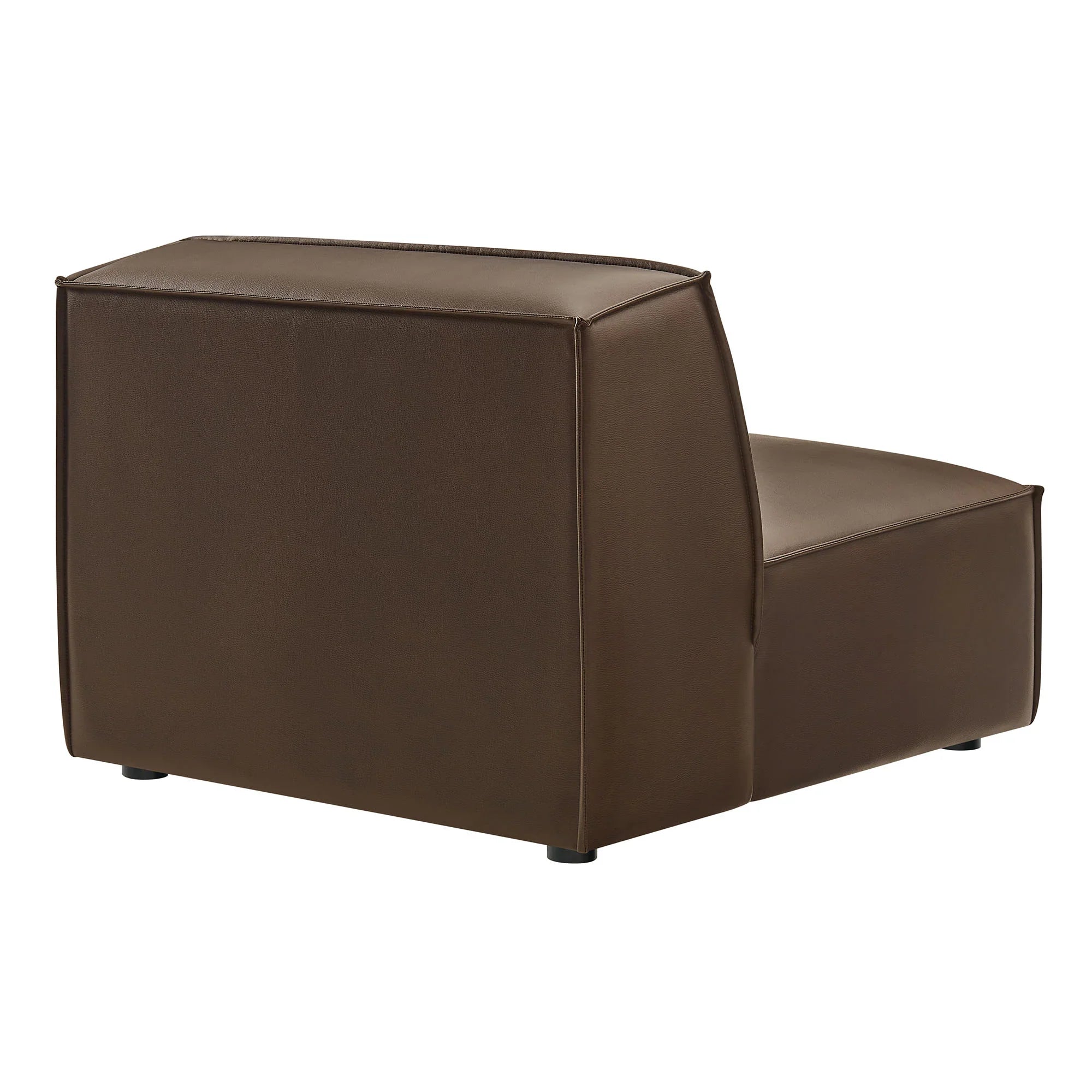 Restore Vegan Leather Armless Modular Chair