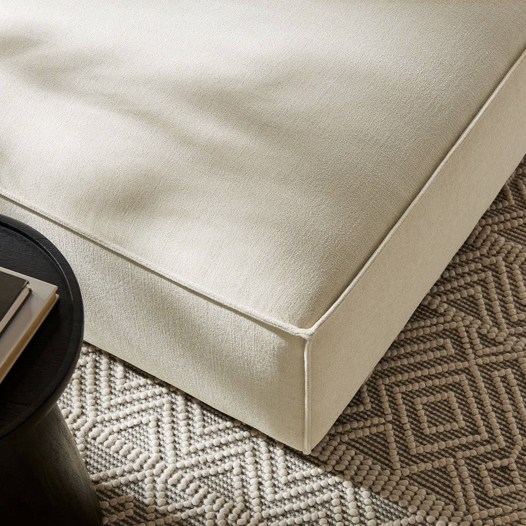 Restore Performance Fabric Upholstered Modular Ottoman
