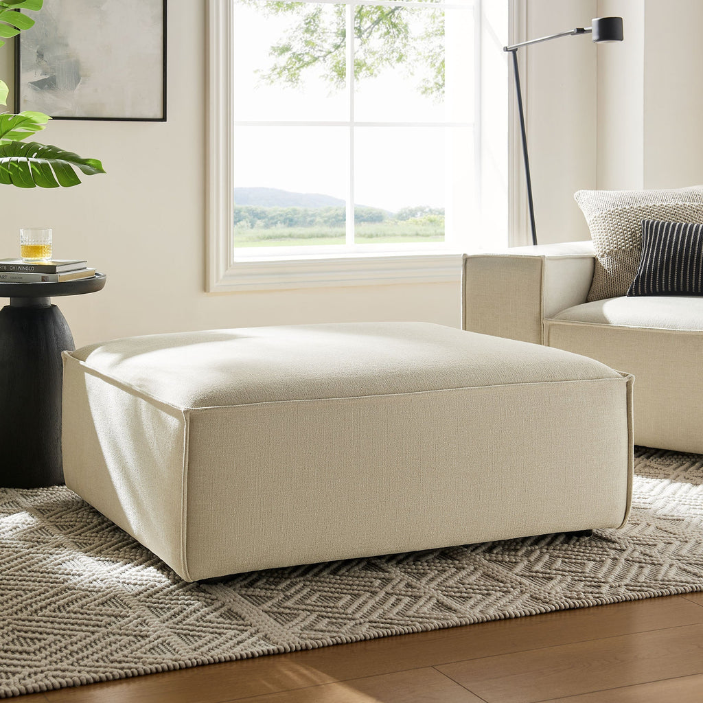Restore Performance Fabric Upholstered Modular Ottoman