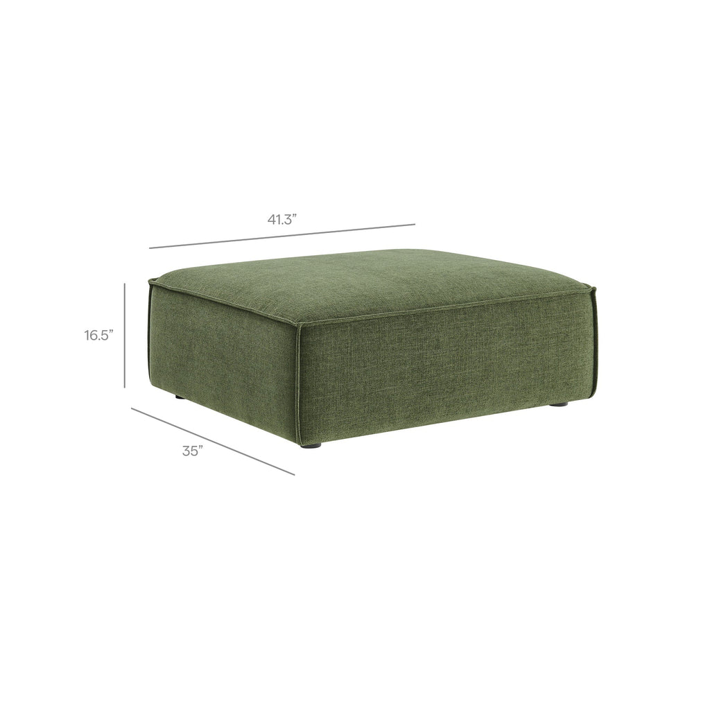 Restore Performance Fabric Upholstered Modular Ottoman