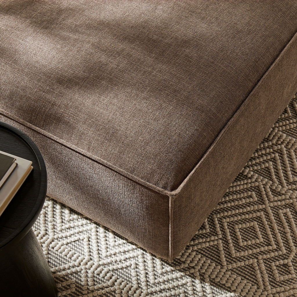 Restore Performance Fabric Upholstered Modular Ottoman