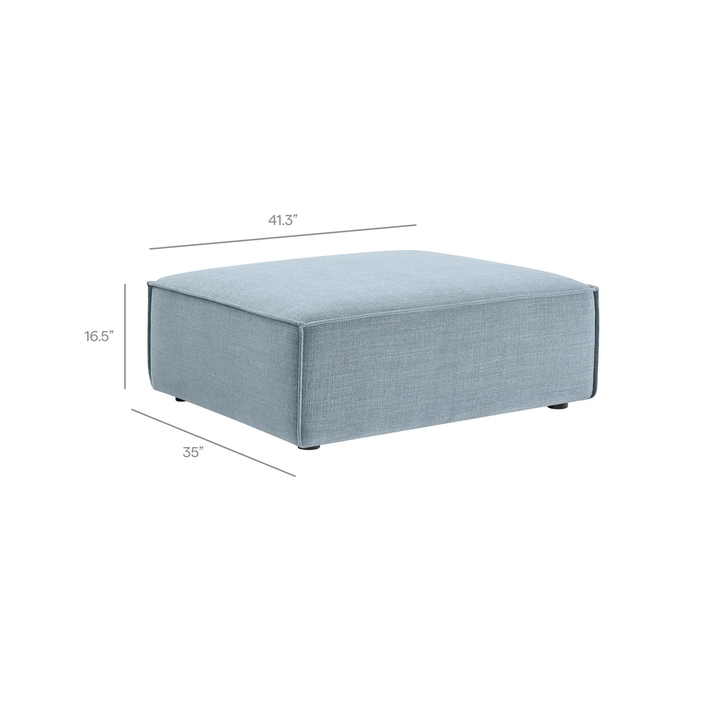Restore Performance Fabric Upholstered Modular Ottoman