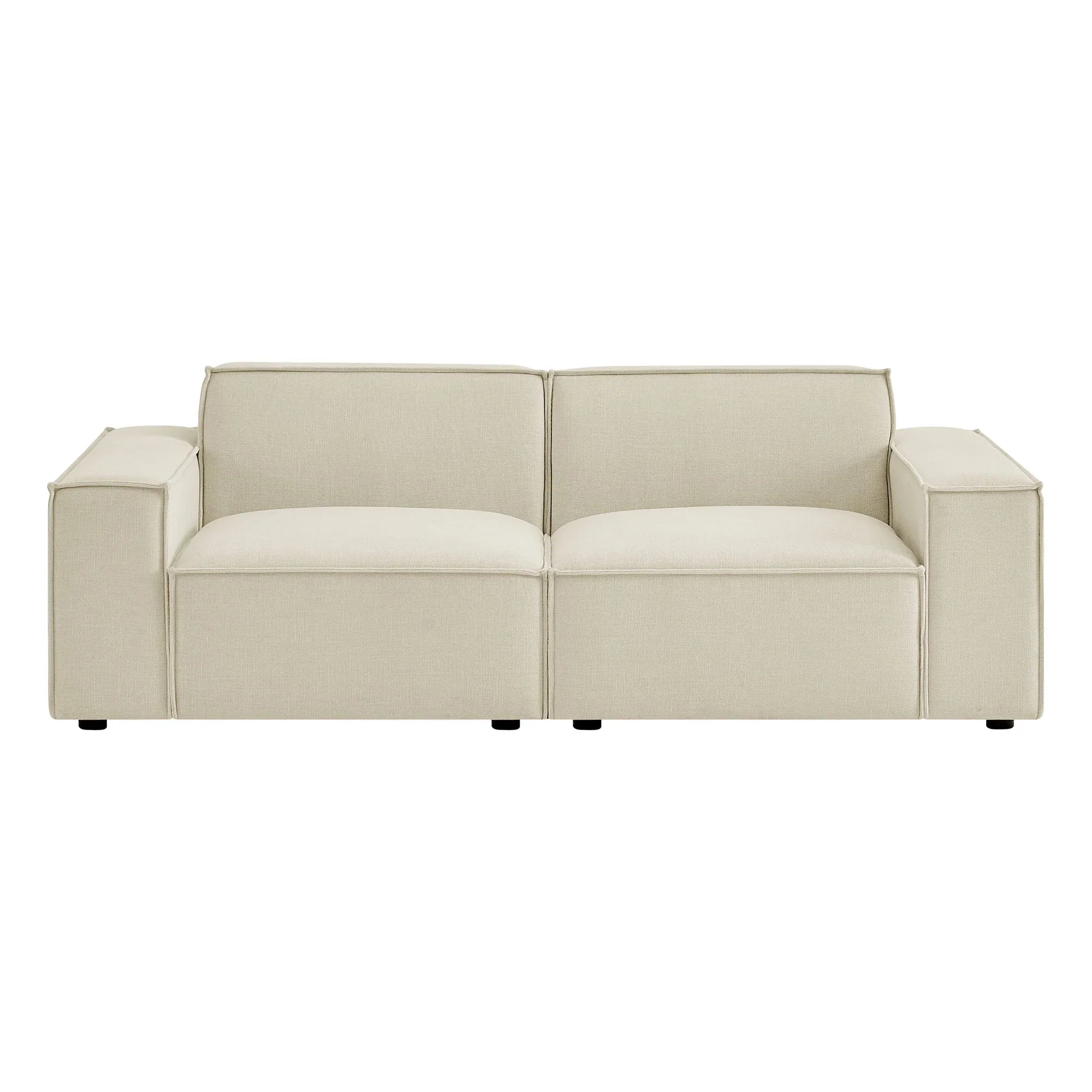 Restore 2-Piece Performance Fabric Upholstered Modular Loveseat