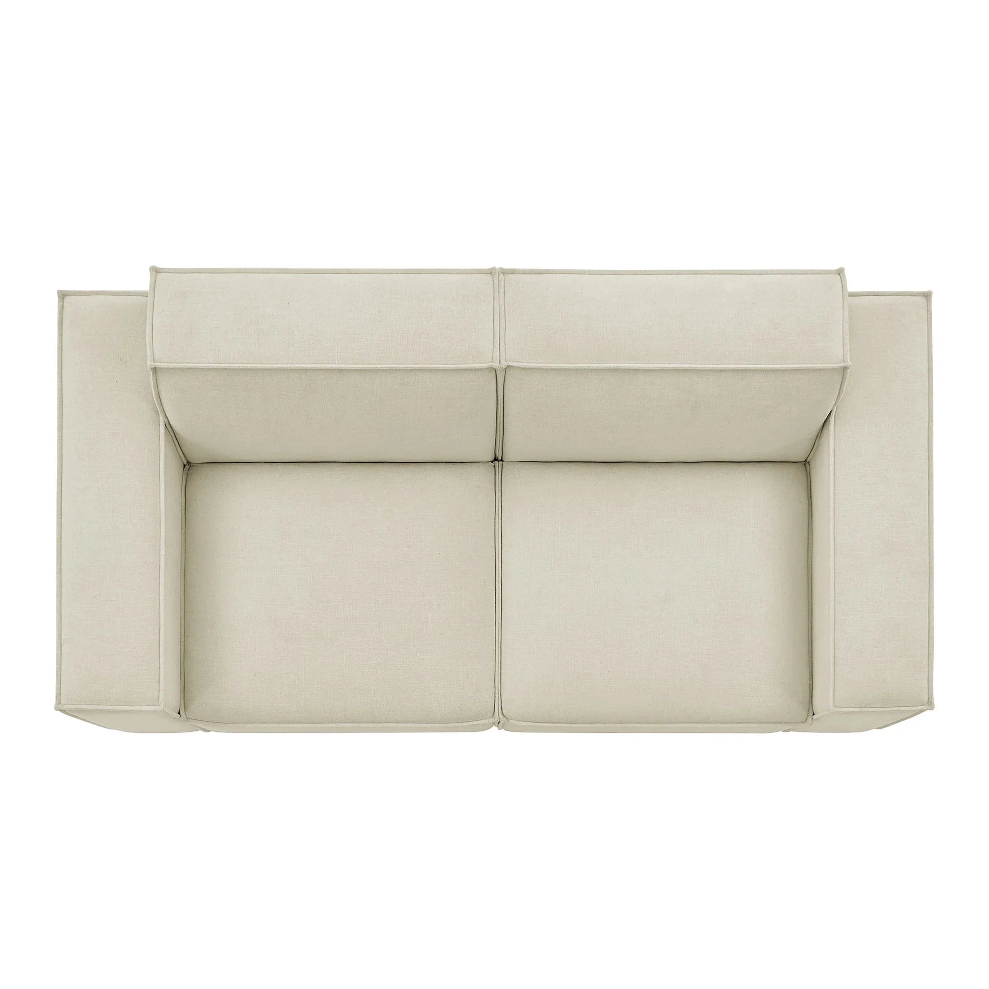Restore 2-Piece Performance Fabric Upholstered Modular Loveseat