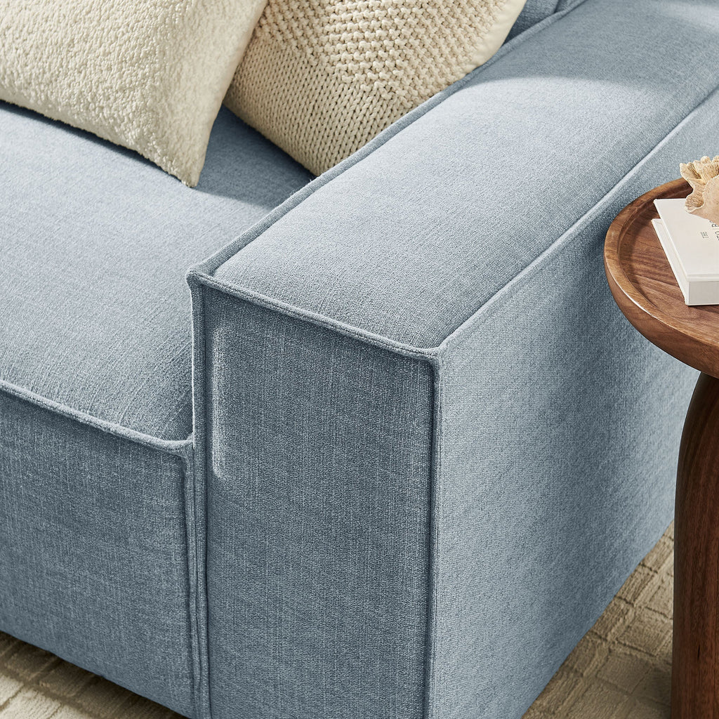 Restore 3-Piece Performance Fabric Upholstered Modular Sofa Set