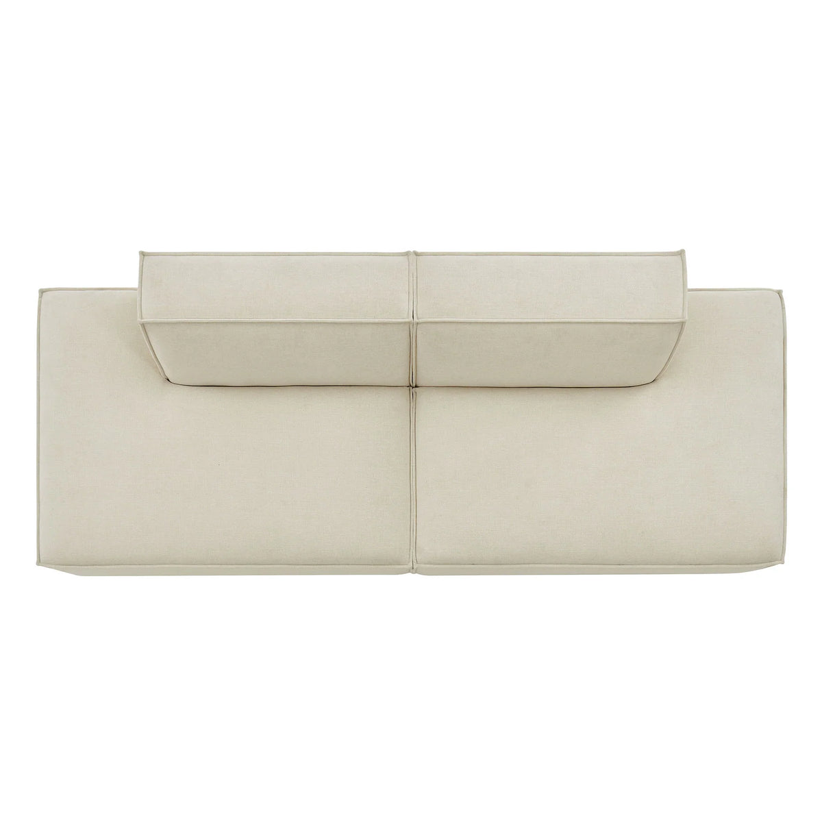 Restore 2-Piece Performance Fabric Upholstered Modular Loveseat