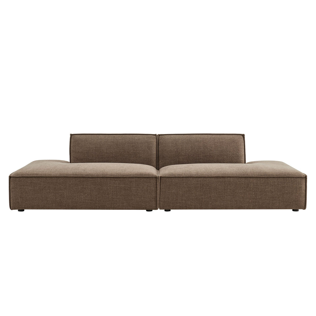 Restore 2-Piece Performance Fabric Upholstered Modular Loveseat