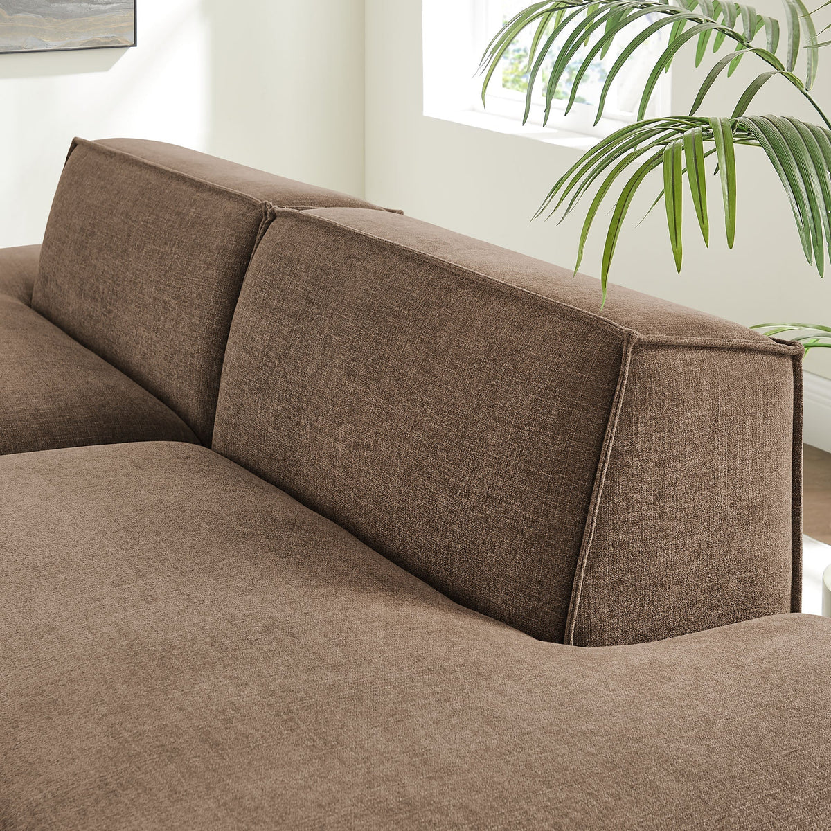 Restore 2-Piece Performance Fabric Upholstered Modular Loveseat