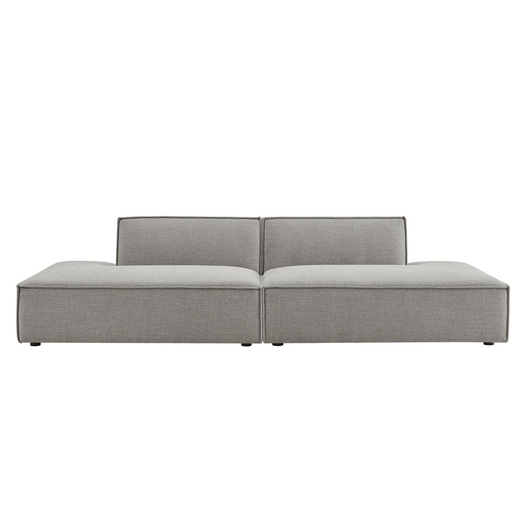 Restore 2-Piece Performance Fabric Upholstered Modular Loveseat