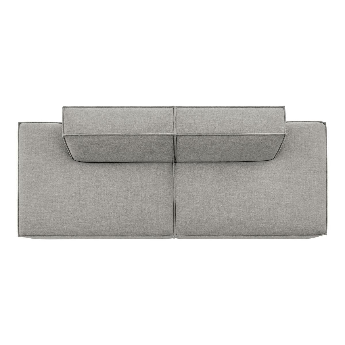Restore 2-Piece Performance Fabric Upholstered Modular Loveseat