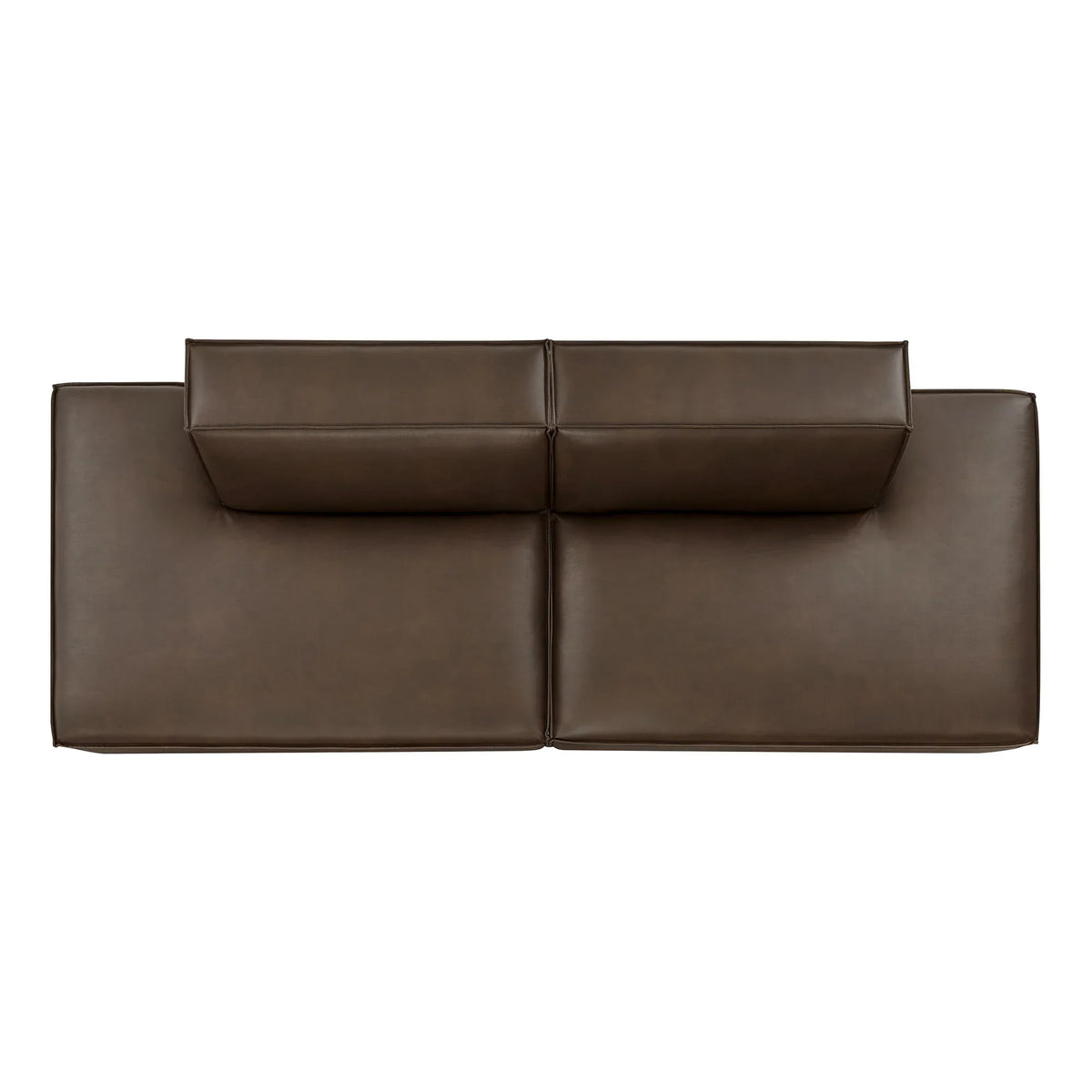 Restore 2-Piece Vegan Leather Modular Sofa