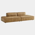 Restore 2-Piece Vegan Leather Modular Sofa