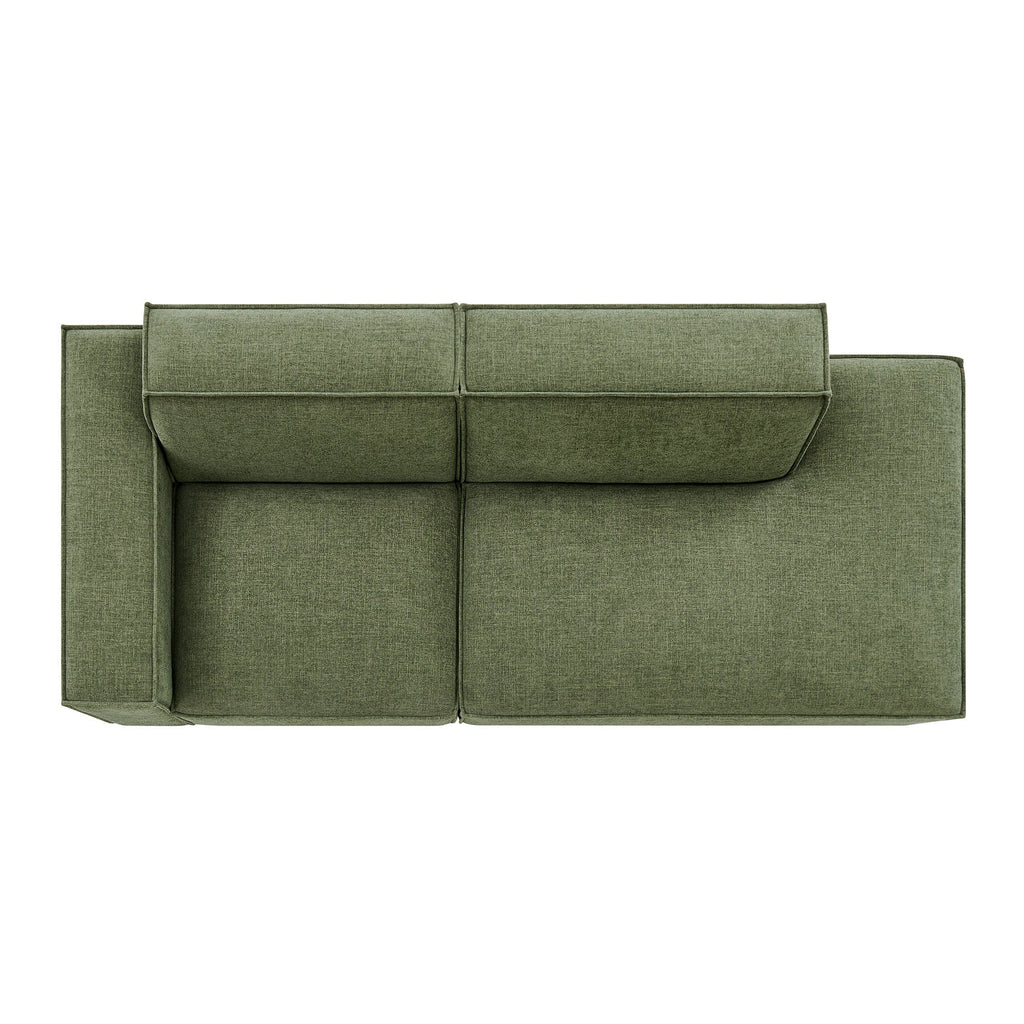 Restore 2-Piece Performance Fabric Upholstered Modular Loveseat