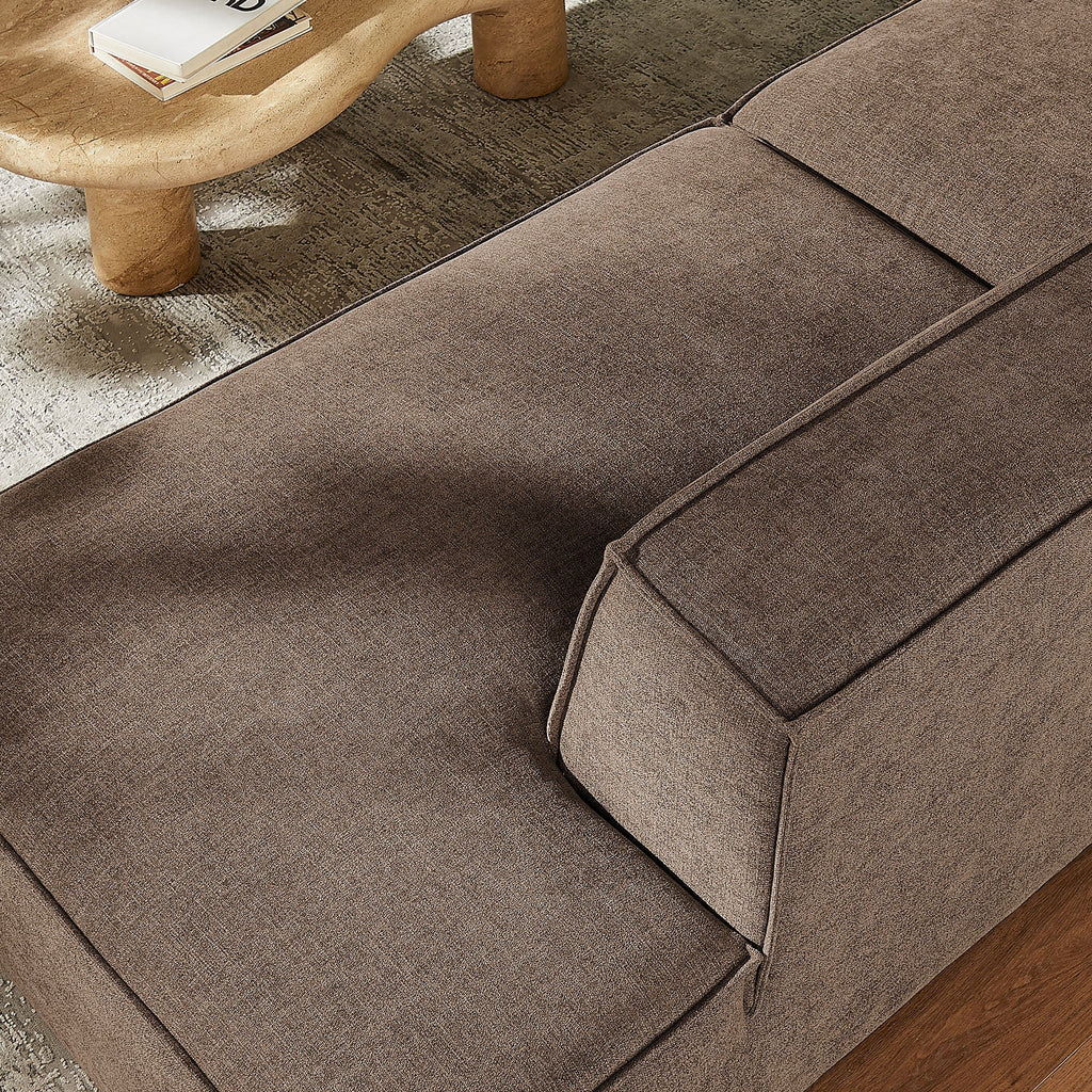 Restore 2-Piece Performance Fabric Upholstered Modular Loveseat