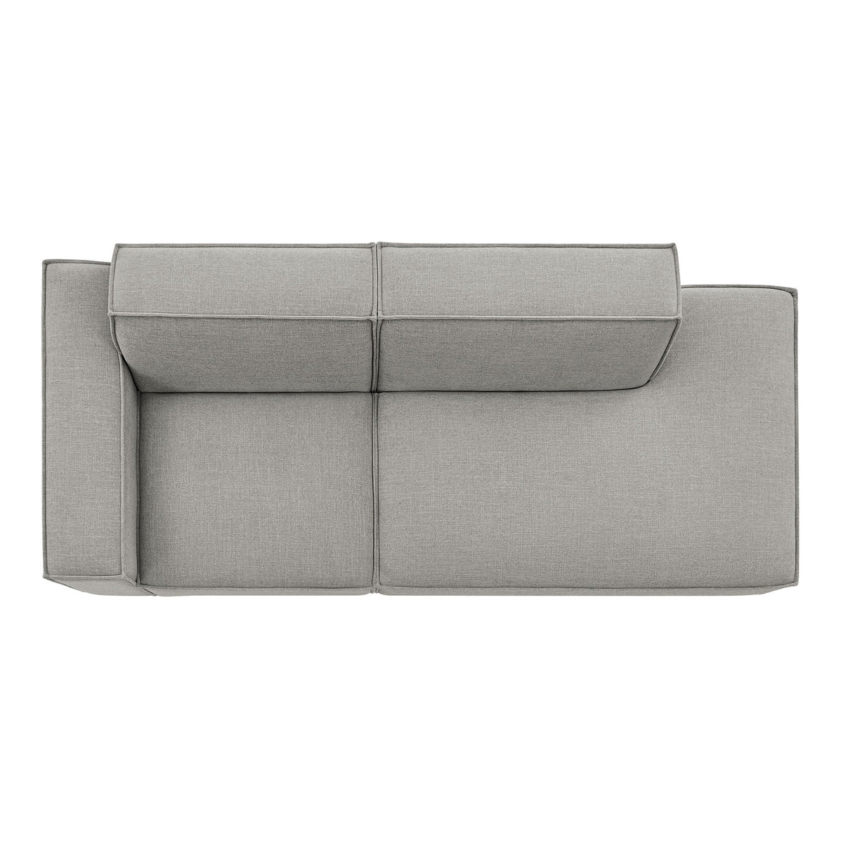 Restore 2-Piece Performance Fabric Upholstered Modular Loveseat