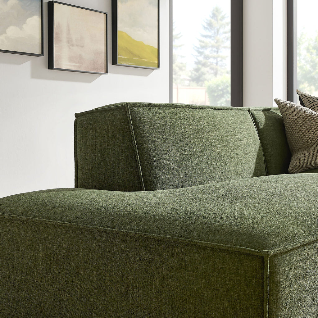 Restore 2-Piece Performance Fabric Upholstered Modular Loveseat