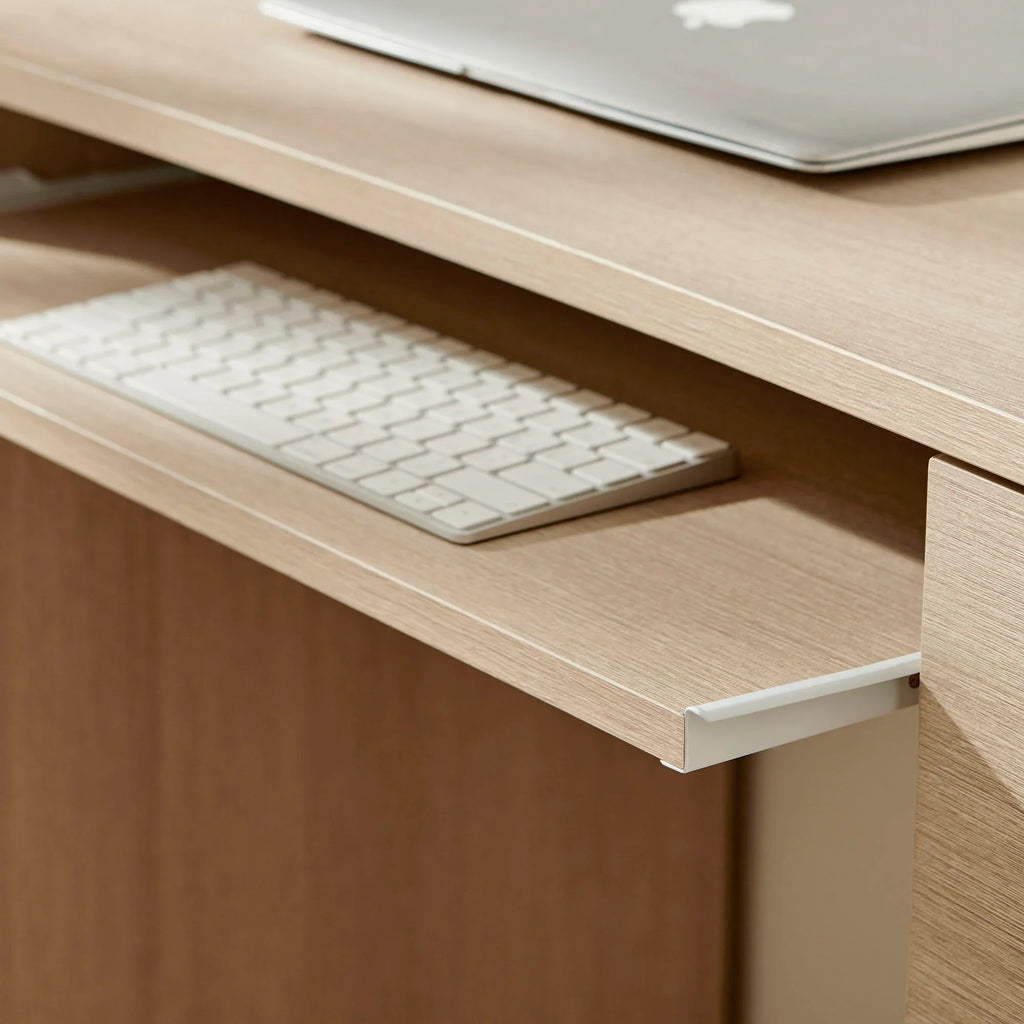 Mirae 55" 6-Drawer Curved Office Desk