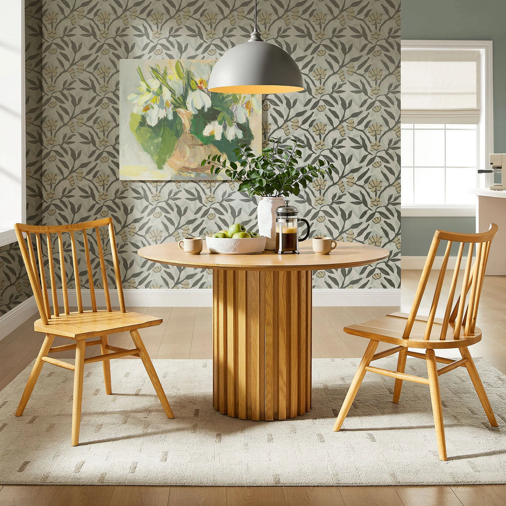Alvar Spindle Back Dining Side Chairs Set of 2