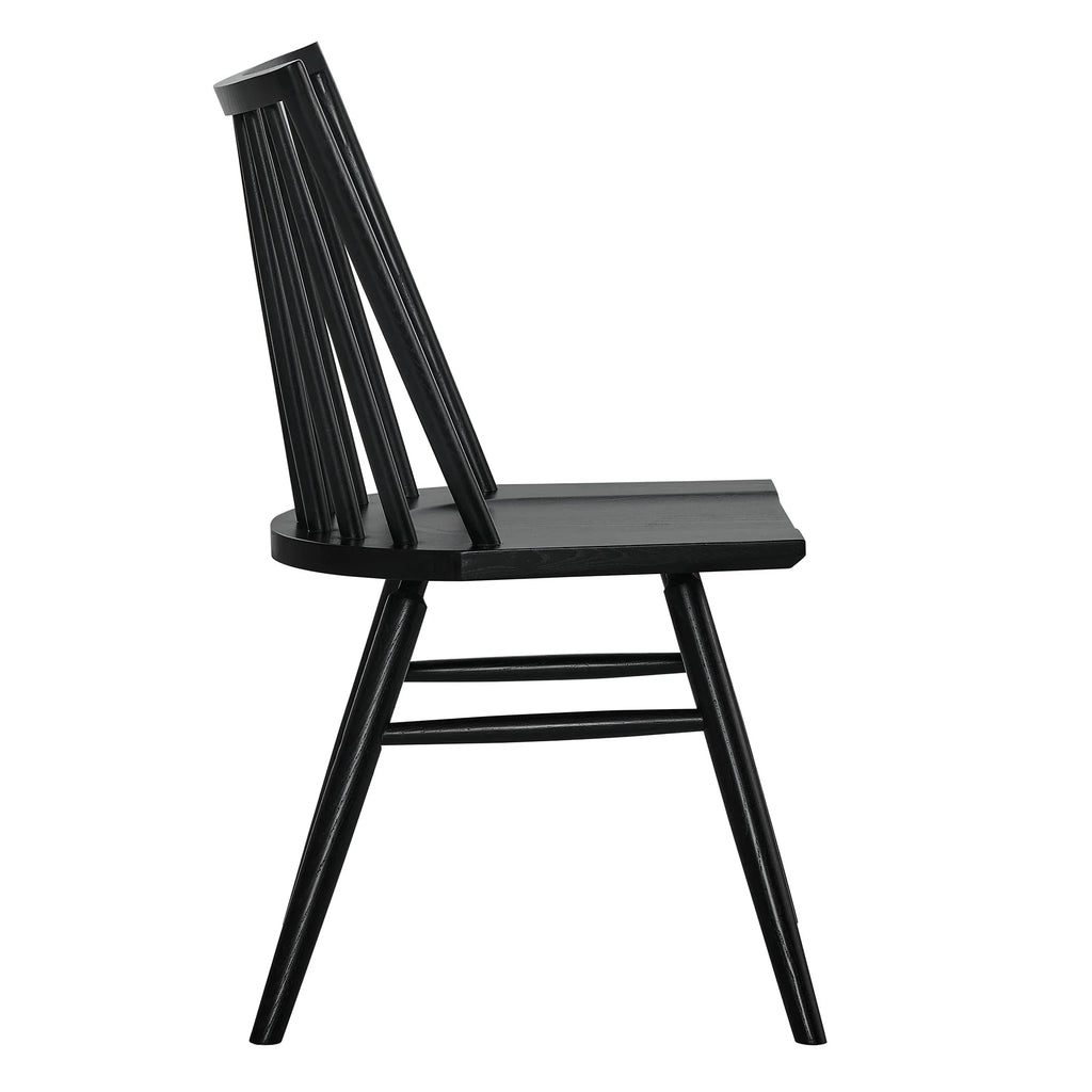 Alvar Spindle Back Dining Side Chairs Set of 2
