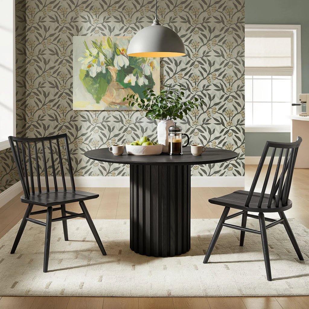 Alvar Spindle Back Dining Side Chairs Set of 2