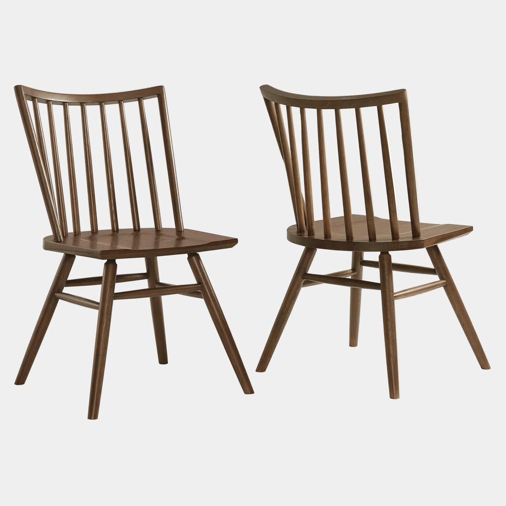 Alvar Spindle Back Dining Side Chairs Set of 2
