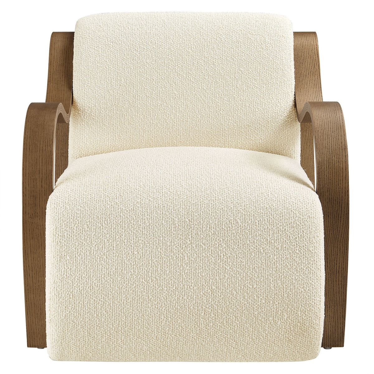 Atrium Lattice Boucle Accent Armchair