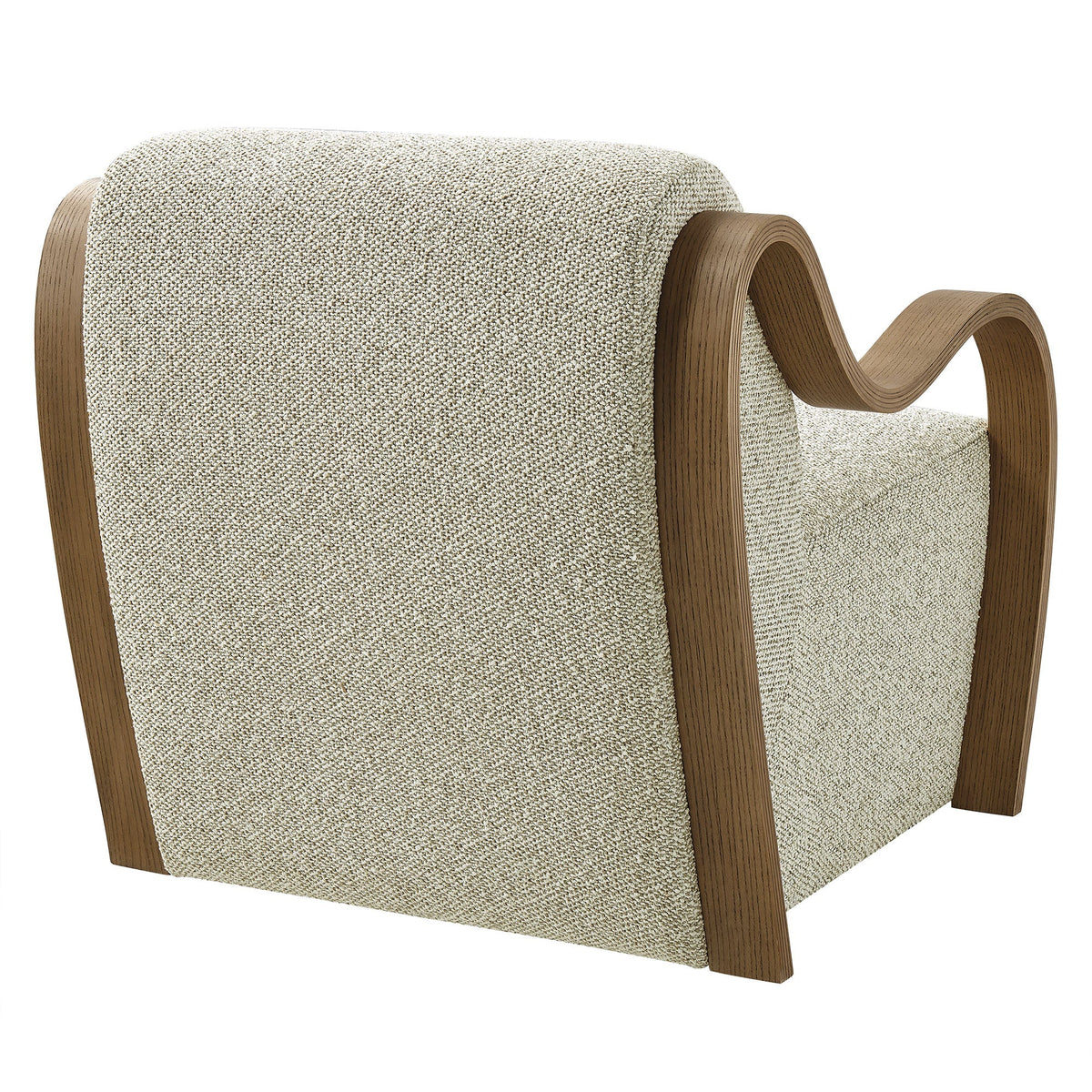 Atrium Lattice Boucle Accent Armchair