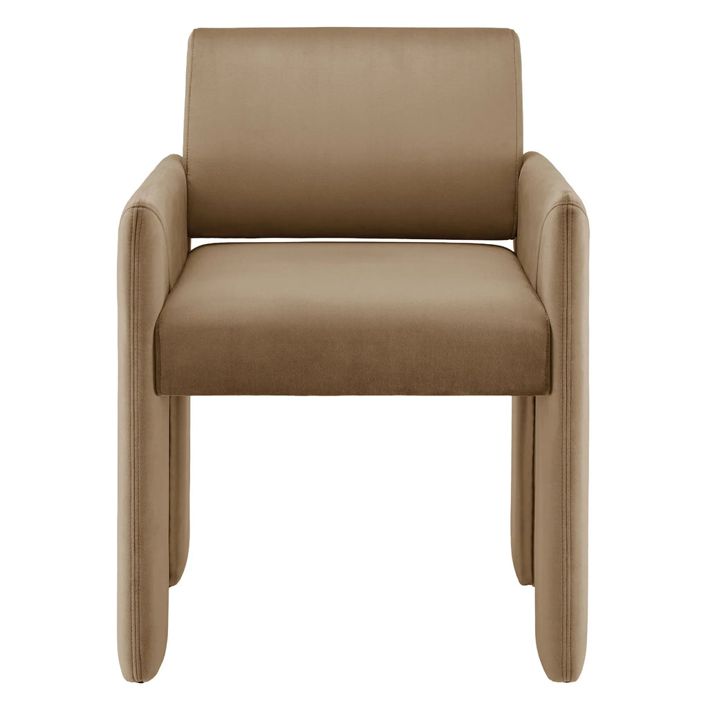 Daven Stain-Resistant Performance Velvet Dining Armchair
