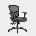 Articulate Vinyl Office Chair in Black