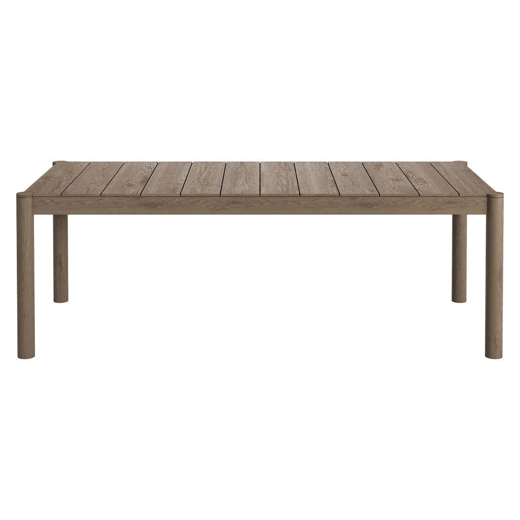 Eleni 7 Piece Outdoor Patio Teak Wood Dining Set