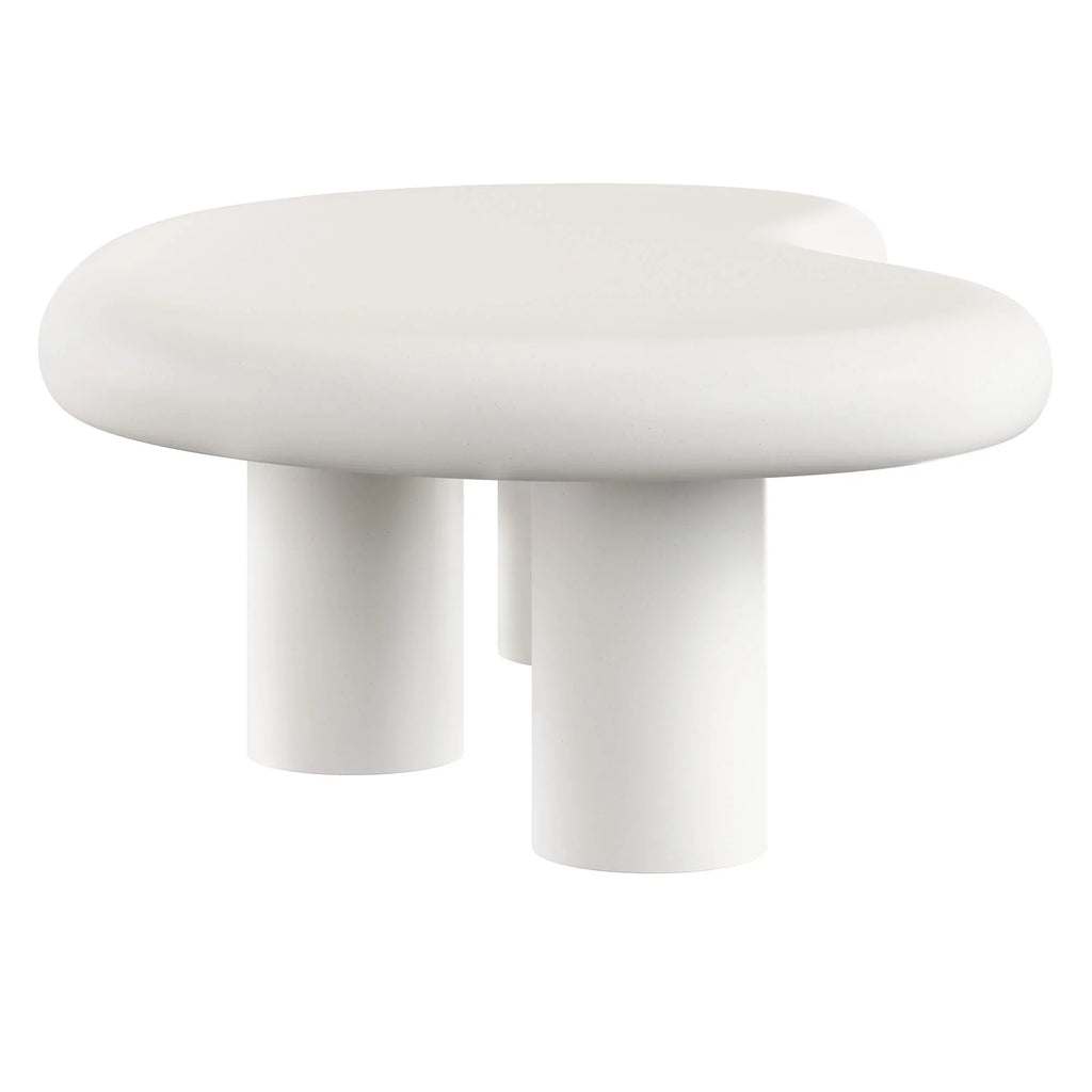 Elowen Outdoor Coffee Table in White
