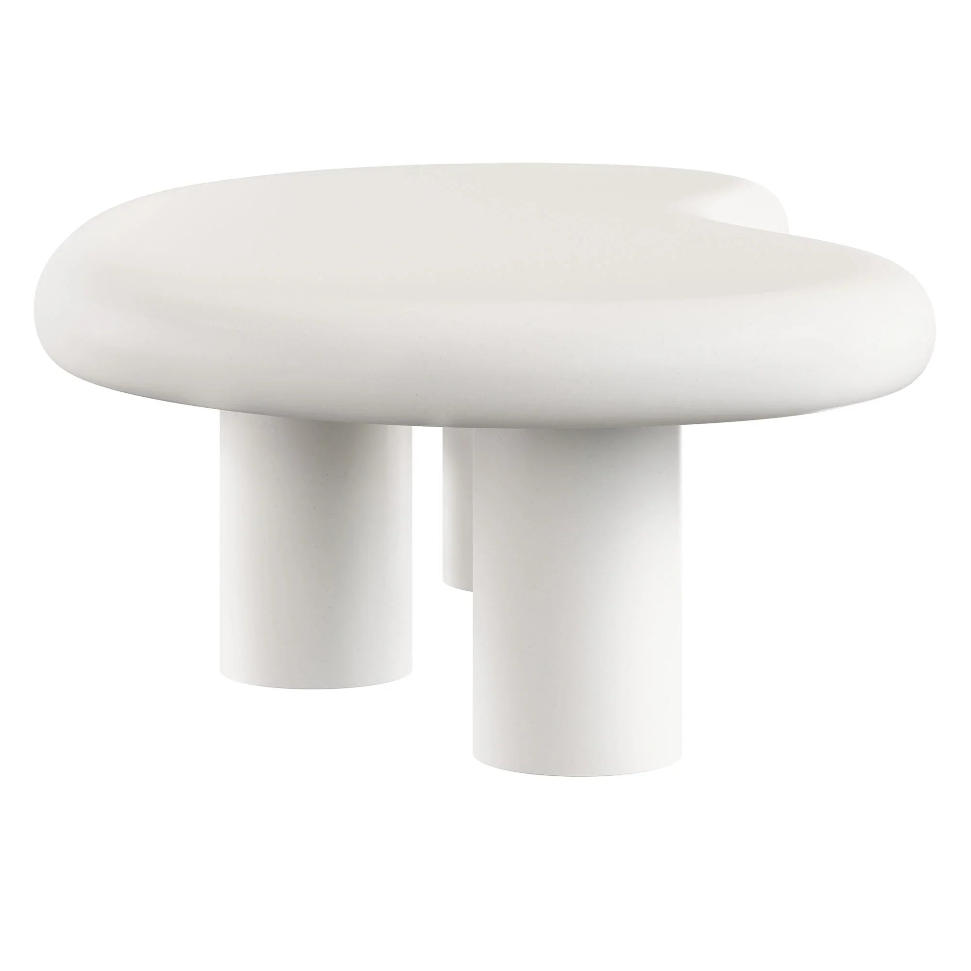 Elowen Outdoor Coffee Table in White