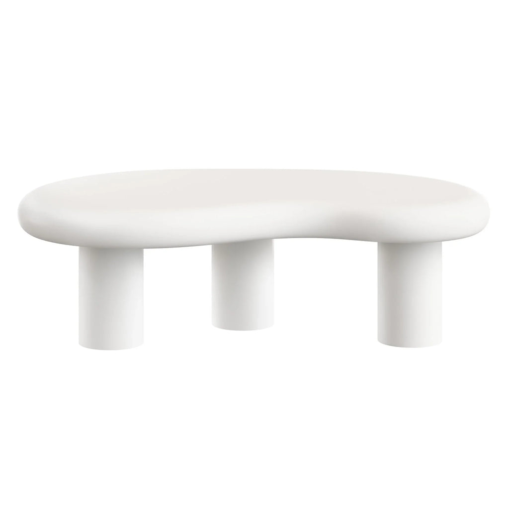 Elowen Outdoor Coffee Table in White