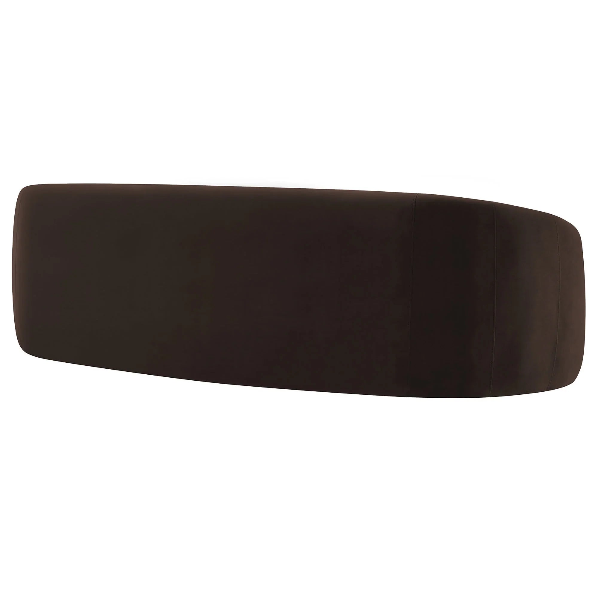 Contessa Curved Performance Velvet Sofa