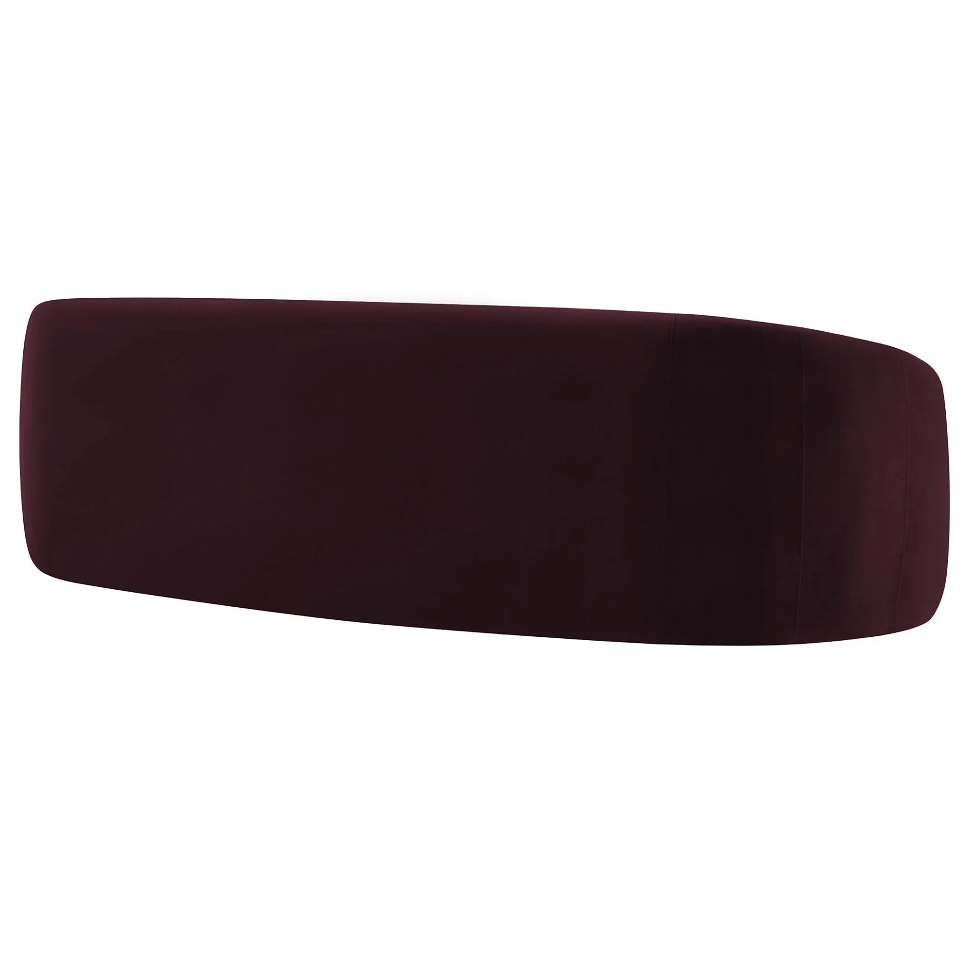 Contessa Curved Performance Velvet Sofa