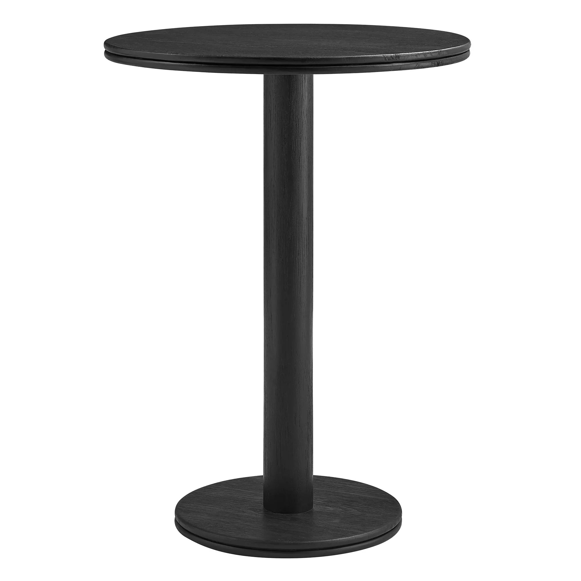 Neo 5-Piece Round Indoor - Outdoor Round Patio Bar Table And Stool Set
