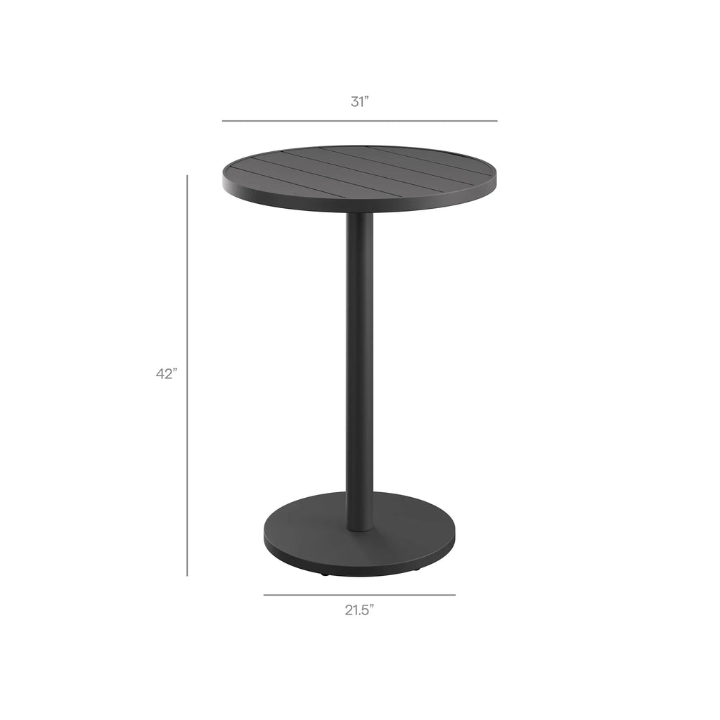 Tahoe 3-Piece Outdoor Aluminum Bar Set