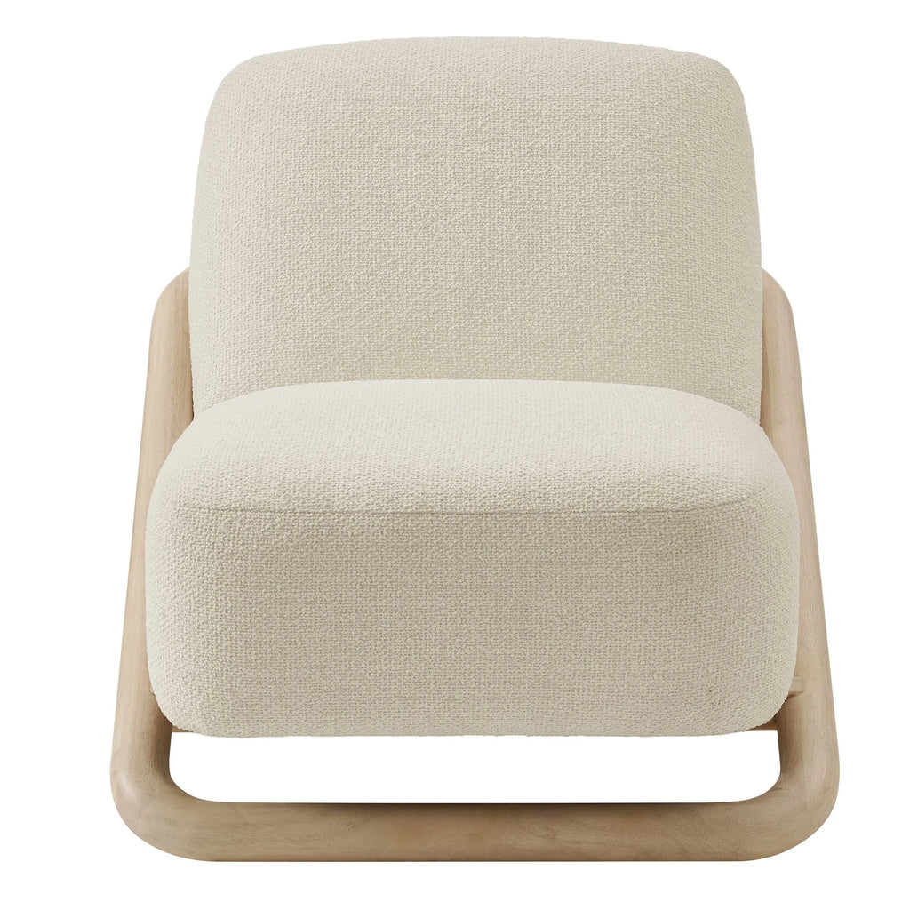 Vander Textured Fabric Accent Chair