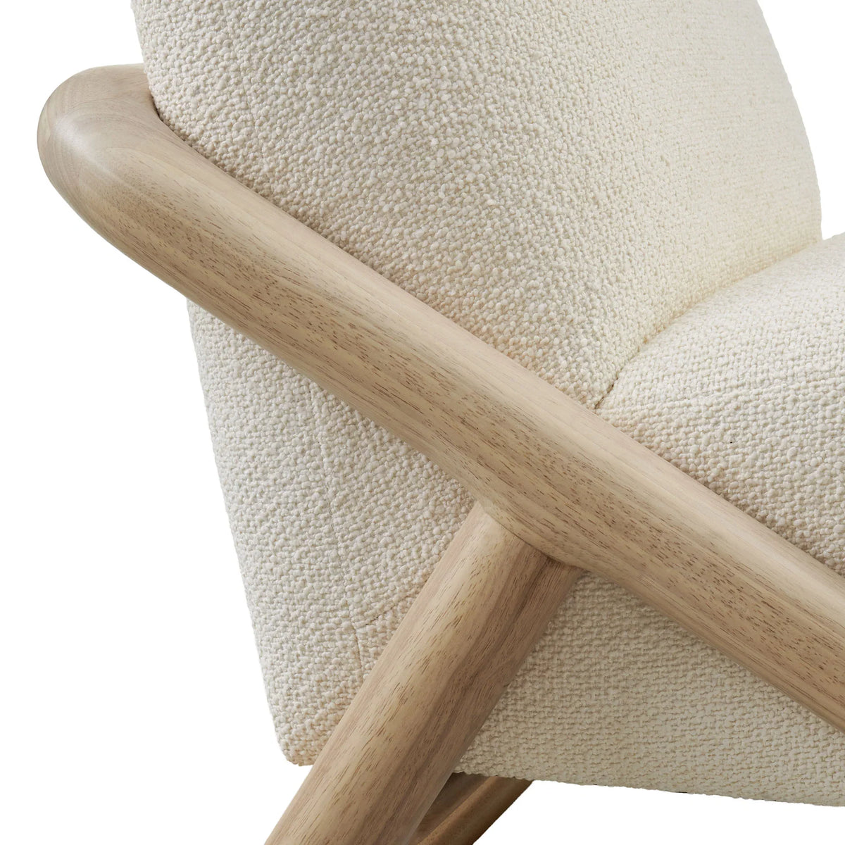 Vander Textured Fabric Accent Chair
