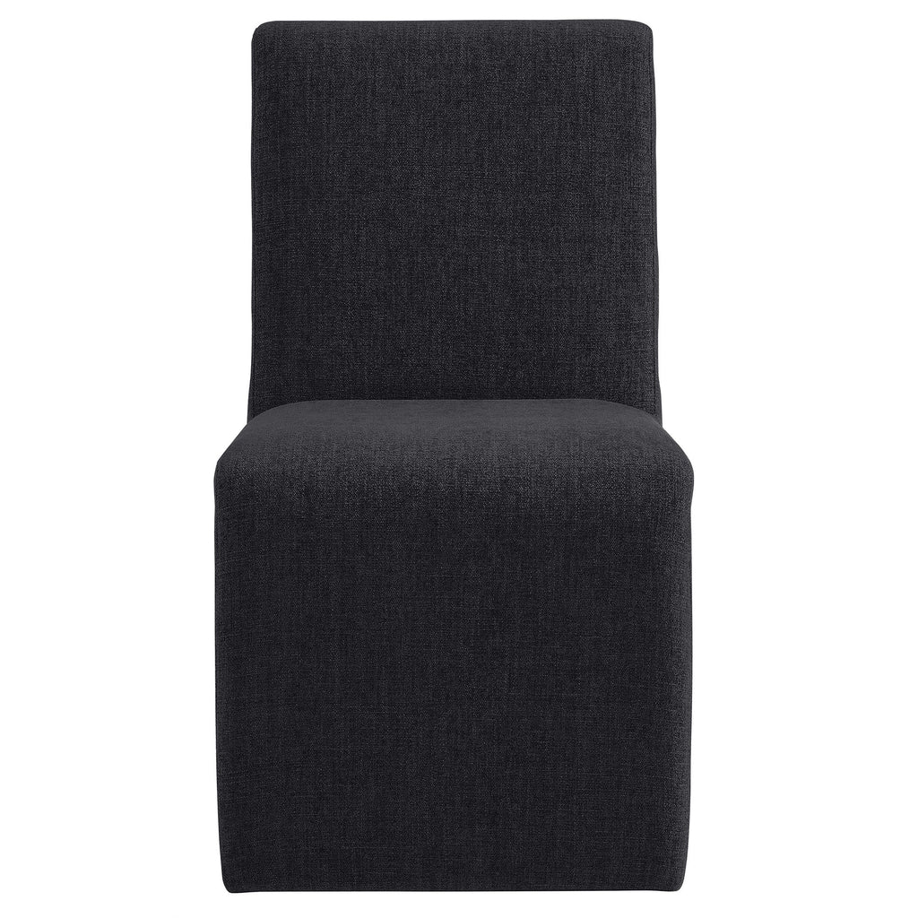Emory Upholstered Fabric Dining Side Chair Set of 2