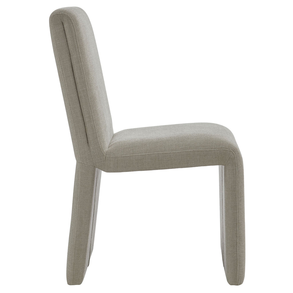 Emory Upholstered Fabric Dining Side Chair Set of 2