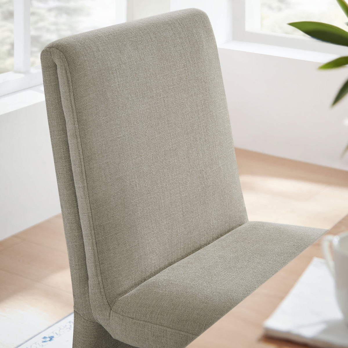 Emory Upholstered Fabric Dining Side Chair Set of 2