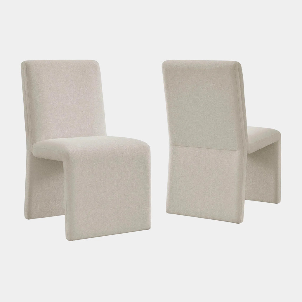 Emory Upholstered Fabric Dining Side Chair Set of 2