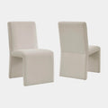 Emory Upholstered Fabric Dining Side Chair Set of 2