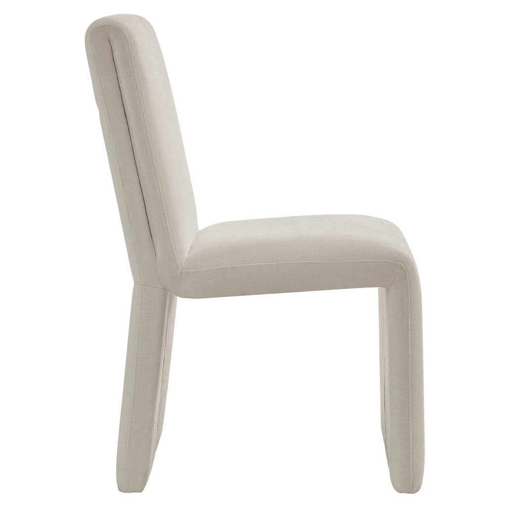 Emory Upholstered Fabric Dining Side Chair Set of 2