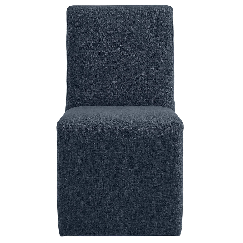 Emory Upholstered Fabric Dining Side Chair Set of 2