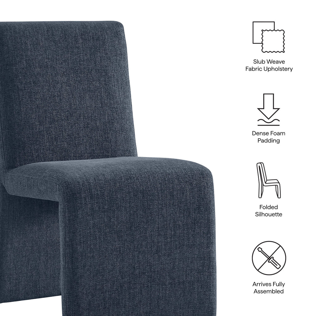 Emory Upholstered Fabric Dining Side Chair Set of 2