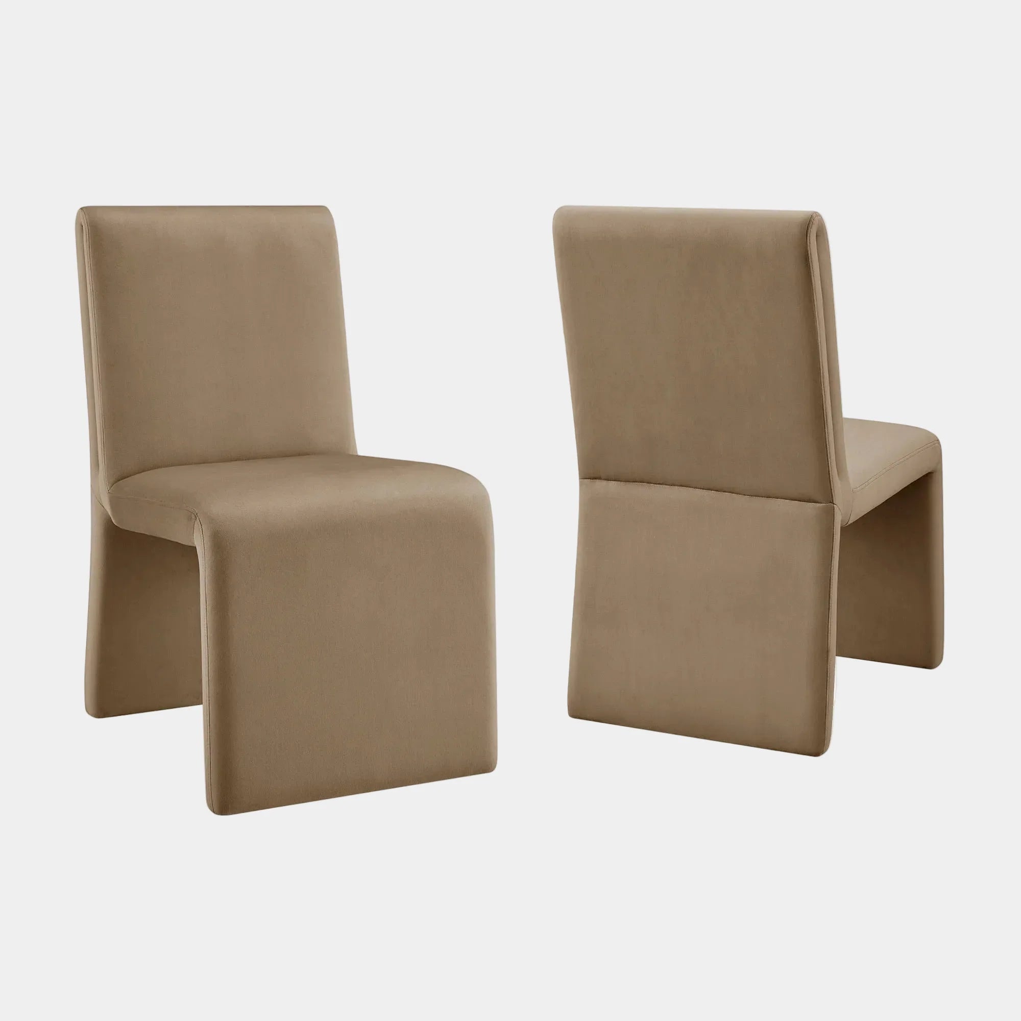 Emory Performance Velvet Dining Side Chair Set of 2